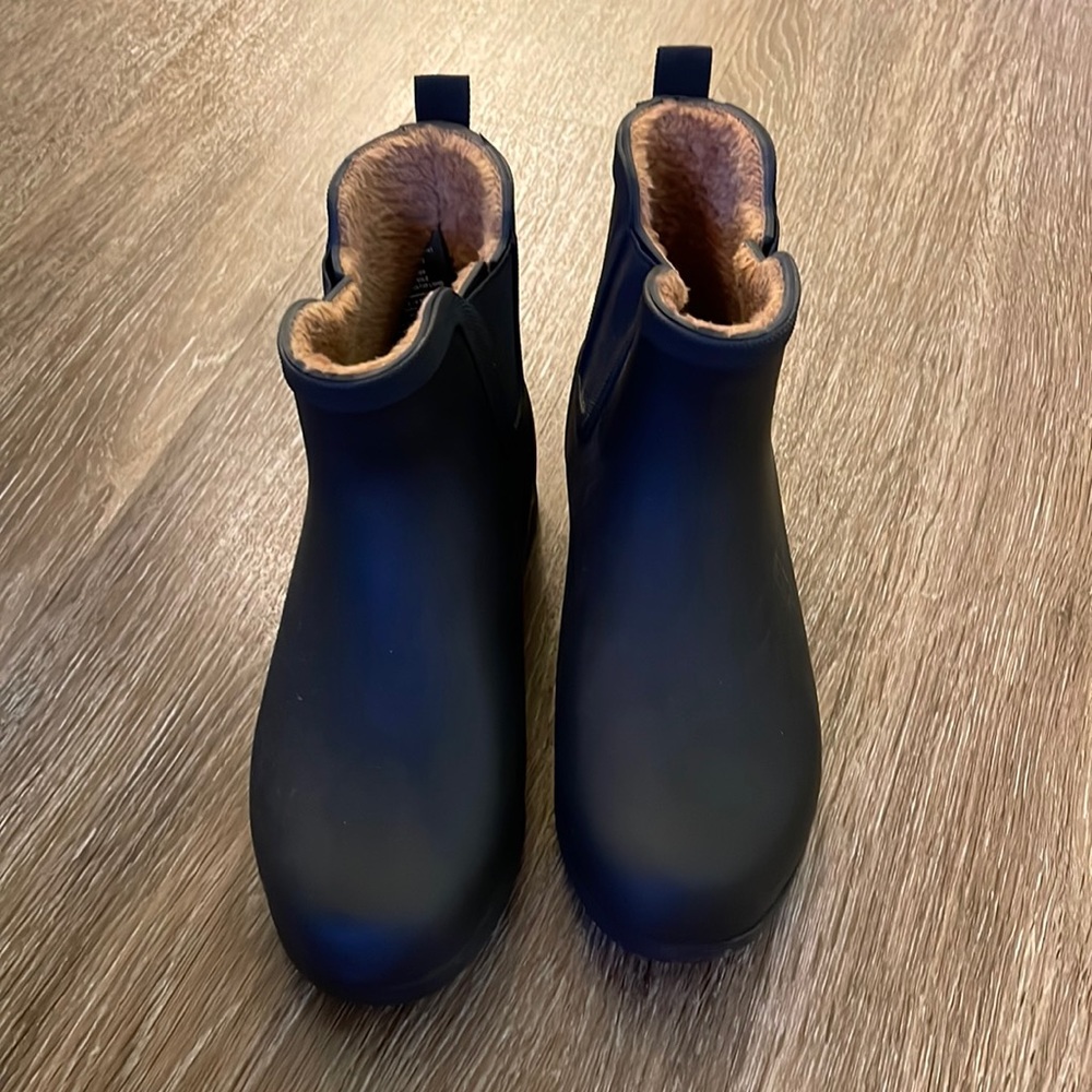 Ankle Rain Boots - Like New!